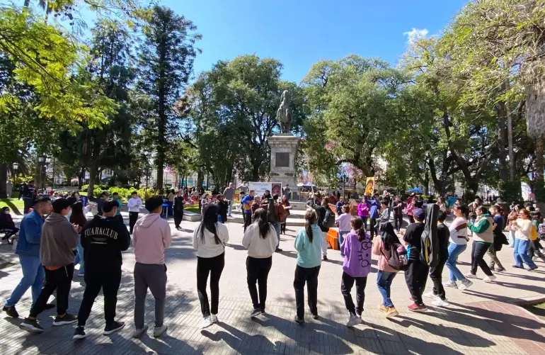 peregrinaron en la tierra de la Virgen del Valle