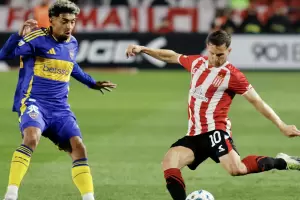 Boca empat 1-1 ante Estudiantes y no pudo acercarse a los lderes de la Liga Profesional