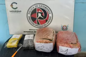 Secuestraron ms de 6 kilos de cocana y marihuana en El Portezuelo
