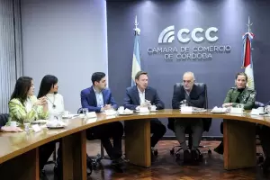 Caria expuso sobre los sectores productivos catamarqueos en la Cmara de Comercio de Crdoba