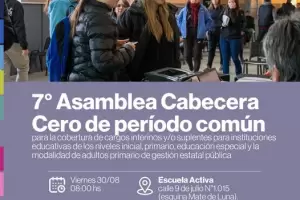 Se viene la 7 Asamblea Cabecera Cero