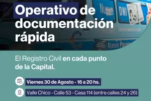El Registro Civil con atencin en el Complejo Habitacional de Valle Chico
