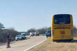 Chofer evit un accidente en La Cbila: el colectivo con nios se qued sin frenos en plena cuesta