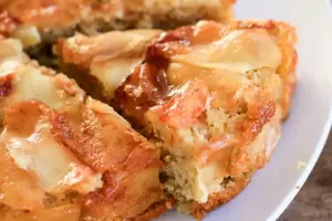 Paso  a Paso: Cmo hacer torta de avena y manzana?, receta sin harina y  sper fcil de hacer