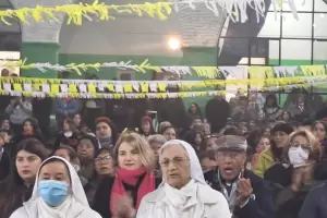 La comunidad de Santa Rosa de Lima vivi el cierre de las fiestas patronales