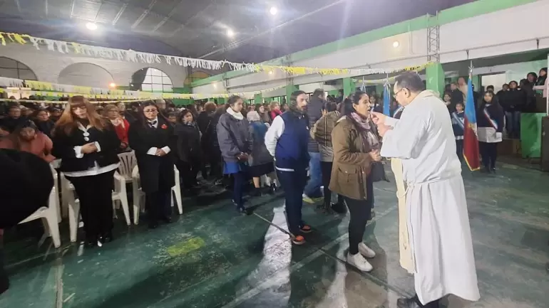 La comunidad de Santa Rosa de Lima vivi el cierre de las fiestas patronales