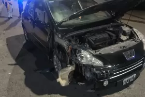 Manejaba en estado de ebriedad y choc contra un basurero