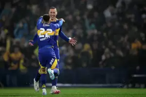 Boca Juniors venci 2-1 a Rosario Central y se acerc a los primeros lugares de la Liga Profesional