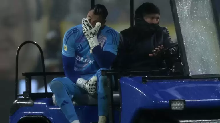 Preocupacin en Boca: Chiquito Romero sali lesionado a tres semanas del Superclsico (Foto: Fotobaires).