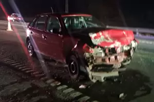 Choque en cadena en Ruta n 38: milagrosamente solo hubo daos materiales