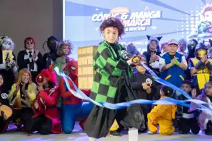 El encuentro Comic y Manga convoc una importante cantidad de jvenes