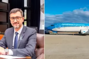 Demoran a un legislador libertario por la falsa amenaza de bomba en el avin de Aerolneas