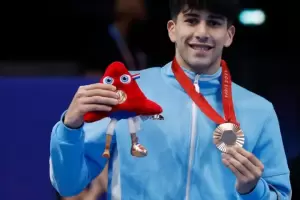 Iaki Basiloff, sigue sumando: ahora es el bronce en los 400 metros libres en los Paralmpicos