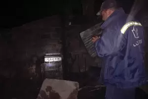 Lamentable: se incendio una vivienda en Los Altos