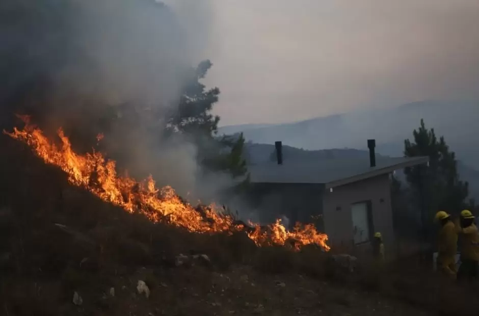 Incendios en Yacanto