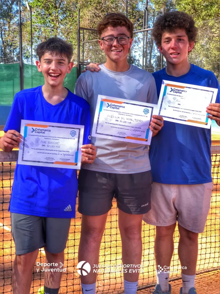 Brizuela del Moral clasific� a la instancia provincial en Tenis