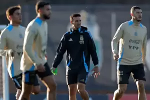 Lionel Scaloni ultima los detalles en la formacin de Seleccin argentina ante Chile