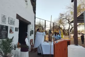 En El Suncho celebraron el aniversario de la Beatificacin