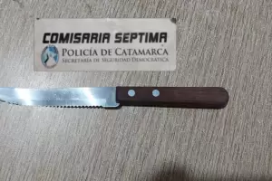 Merodeaba con intenci�n de robo y fue detenido con un arma de blanca