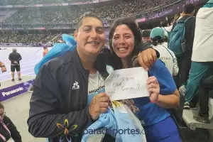 Mi, vida, te quers casar conmigo?", la romtica propuesta de un atleta argentino