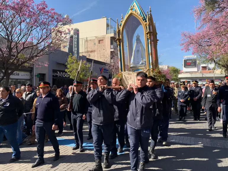 Catamarca vivi la Fiesta de la Proteccin de la Virgen a dos dcadas del sismo