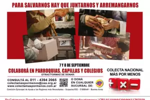 Se realiza la Colecta Ms por Menos: dnde y cmo colaborar