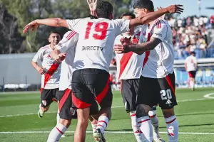 River le gan 1-0 a Boca de visitante y festej en el Superclsico de Reserva