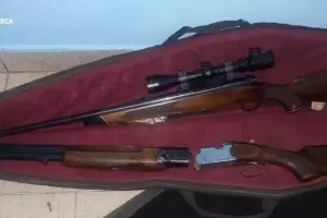 Aprehenden a cinco personas con armas de fuego en Baado de Ovanta