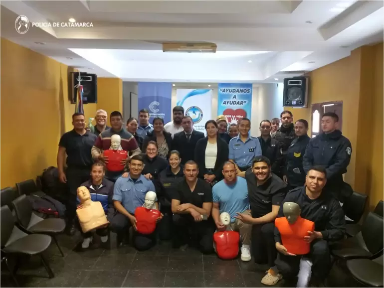 Capacitaciones en primeros auxilios para oficiales