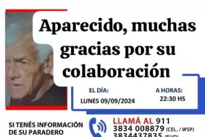 Apareci Ramn, el hombre de 78 aos