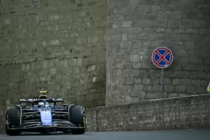 Colapinto complet su segunda prctica en Bak y termin 14