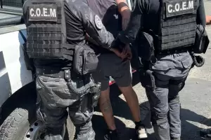 Con disparos disuasivos, detuvieron a un arrebatador en la Capital