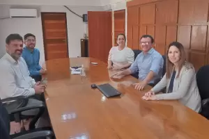 FOGACAT recibi la visita de su par riojano, el FOGAPLAR