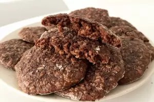Cmo hacer galletas de avena y chocolate?, receta sin harina y saludable