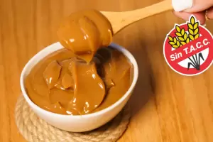 Dulce de leche sin TACC y sin lactosa ideal para la merienda saludable
