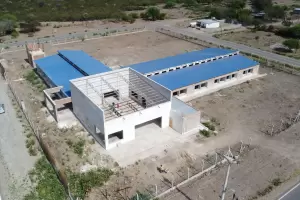 Chumbicha: avanza la obra del nuevo edificio para el IES Sebastin Corpacci