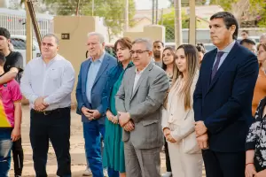 Inauguraron obras que mejoran los espacios de contencin y educacin