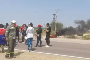 Vecinos de Las Caas reclaman el mal estado de la ruta que conecta con Lavalle