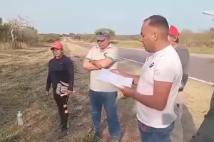 Comenzaron los trabajos sobre la ruta que une Cortaderas y Lavalle