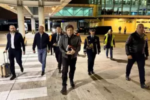 Milei llega a Crdoba en el sptimo da de incendios que arrasan las sierras