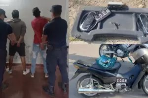 Aprehendieron a dos masculinos y secuestran elementos sustrados