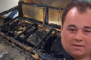 As qued la casa de La Tota Santilln tras el incendio en el que perdi la vida