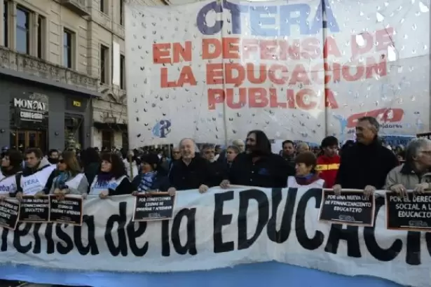 CTERA lanza un paro nacional docente para el 2 de marzo con carpas y caravanas en todo el pa�s