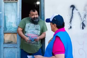 Campaa de prevencin contra el dengue en el B Eva Pern