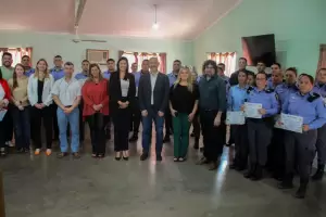 Salud Mental entreg certificados en la Penitenciara