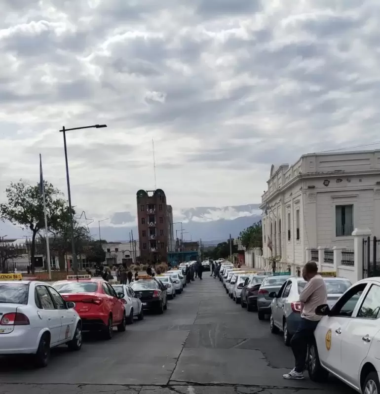 taxis y remises protesta