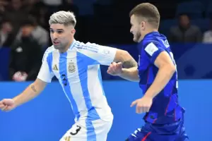 La Seleccin argentina se clasific a los cuartos de final del Mundial de futsal