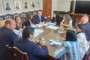 Trabajan en la construccin de nuevas oficinas para el Poder Judicial