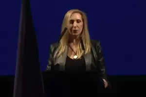Karina Milei habl por primera vez en un acto nacional: "No van contra Javier, van contra todos nosotros"