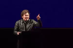 Milei lanz LLA, hizo una defensa de su gestin y anunci un "batacazo" para 2025